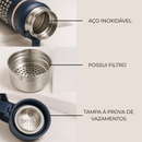 Garrafinha Térmica em Aço Inoxidável